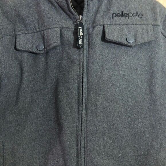 Pelle Pelle youth size jacket. Size 14/16. Blue - Picture 3 of 8